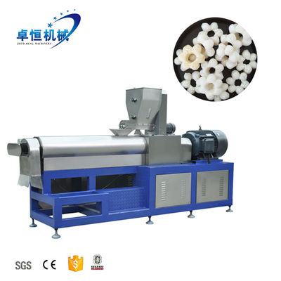 114kw Home Puffed Corn Maize Rice Snacks Extruder per la produzione di snack