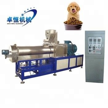 Linea di estrusione per la lavorazione di impianti di produzione di alimenti per animali domestici asciutti con estrusore bivite 220v/380v/50Hz