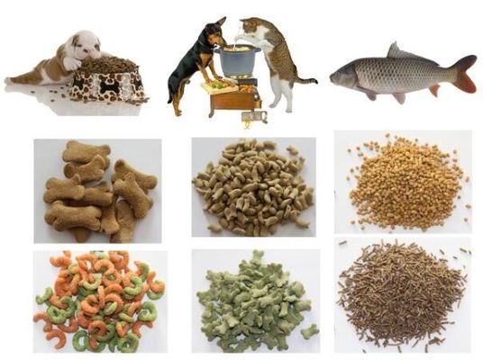 Extruder per mangimi per pesci da 3000 kg in acciaio inossidabile 201 304 per una migliore trasformazione dei mangimi