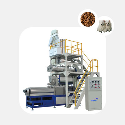 1000 kg/h Capacità Linea di produzione automatica di alimenti per cani versatili per soluzioni versatili