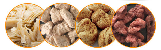 Macchina per estrusori alimentari ad alta velocità per alimenti a consumazione alimentare con texture proteiche popolari