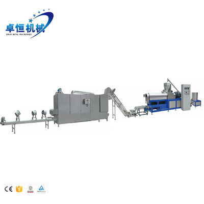 Extruder a doppia vite Linea di produzione di bastoncini di proteine di soia con potenza di 35 kW