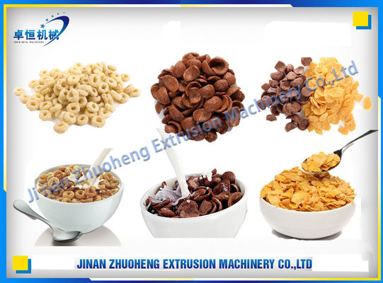 Linea di produzione di alimenti a base di fiocchi di mais