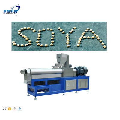 Linea di produzione di alimenti con texture, estrusore di lavorazione per polvere di soia negli alimenti