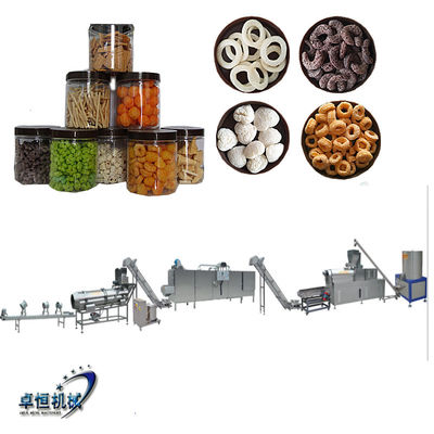 Macchina per la produzione di snack per un facile utilizzo e nella produzione di fiocchi di grano di mais