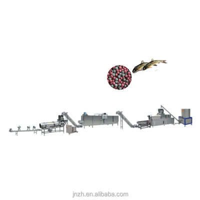 120 kg/h-1000 kg/h Capacità Linea di produzione automatica di mangimi per pesci per l'allevamento sostenibile