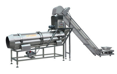 Linea di produzione di cereali di grano integrale Flakes Puff Snack Food Extruder Making Processing Machine