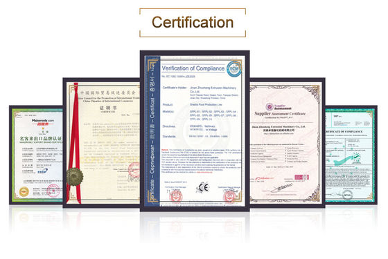 Linea automatica di lavorazione del cibo per animali da compagnia per cani con funzione multifunzione 1050 kg