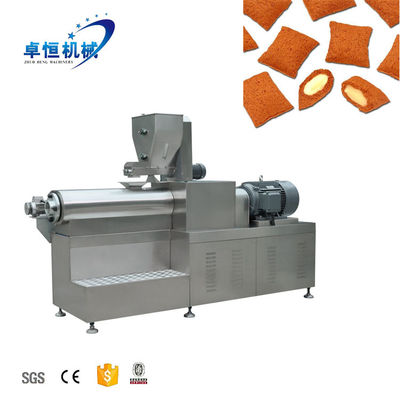 Macchina per la produzione di alimenti con patatine fritte soffiate di mais e riso soffiato con estrusore bivite 23*3*3m