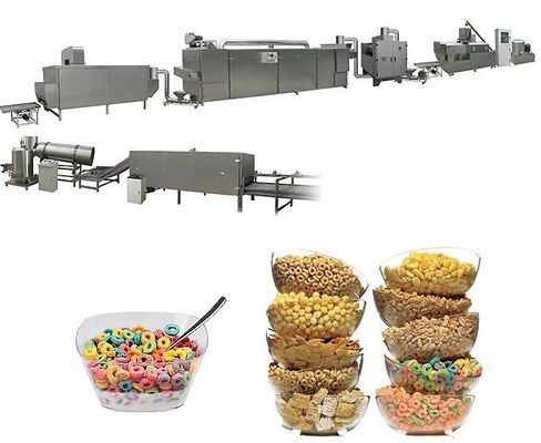 Linea di produzione di macchine per estrussione multifunzionale di cereali da colazione