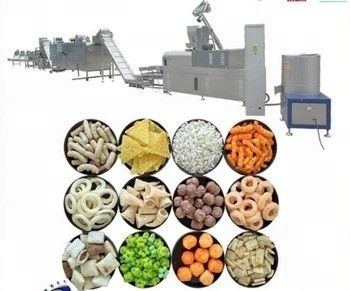 Zhuoheng Commercial Twin Screw Extruder 23*3*3m Rice Puffing Machine per il riso gonfiato