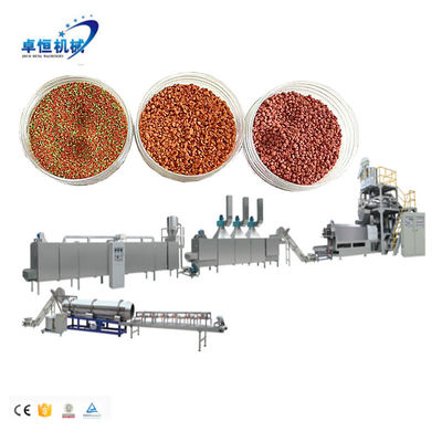 120-150/250-300/500-800/1000-1200kg/h Macchina per la produzione di pellet di mangimi per pesci in acciaio inossidabile