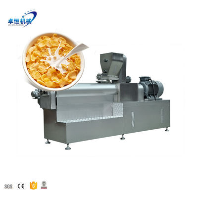 Impianto di fabbricazione di fiocchi di mais e macchine per estrussione di cereali da colazione
