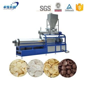 Macchine per la fabbricazione di cereali da colazione a fiocchi di mais con controllo video