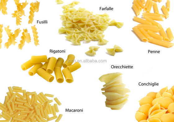 Conveniente pasta spaghetti maccheroni con estrusore a vite singola multifunzione