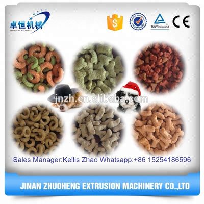 Servizio post-vendita fornito linea di produzione di alimenti per animali domestici per snack per animali domestici di grande capacità