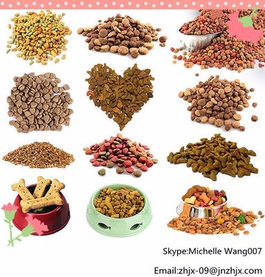 Linea di produzione per la trasformazione degli alimenti per animali domestici con estrusore in acciaio inossidabile completamente automatico