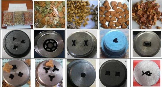 Linea di produzione per la trasformazione degli alimenti per animali domestici con estrusore in acciaio inossidabile completamente automatico