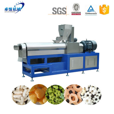 Linea di produzione di estrusori per snack a base di mais completamente automatica per la lavorazione personalizzata
