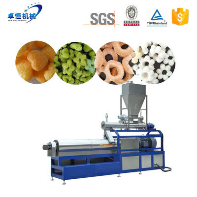 Linea di produzione di estrusori per snack a base di mais completamente automatica per la lavorazione personalizzata