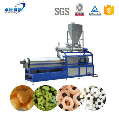 Linea di produzione di estrusori per snack a base di mais completamente automatica per la lavorazione personalizzata