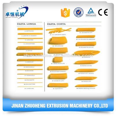 Linea di produzione industriale di pasta a base di maccheroni con facile funzionamento e opzioni personalizzate