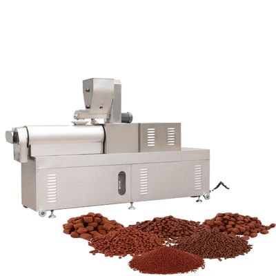Linea di produzione di alimenti per animali domestici Macchina di estrussione del miscelatore per alimenti per pesci ad alto contenuto proteico negli alimenti