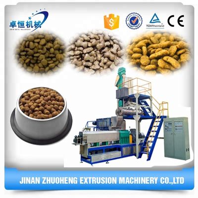 Energia elettrica Equipaggiamento per la produzione di cibo per animali domestici di grande capacità per cani pesci gatti nei negozi di alimenti e bevande