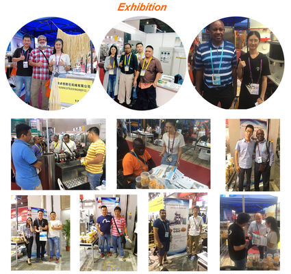 Linea di produzione automatica di polpette di mais per snack Macchine per fare riso personalizzato