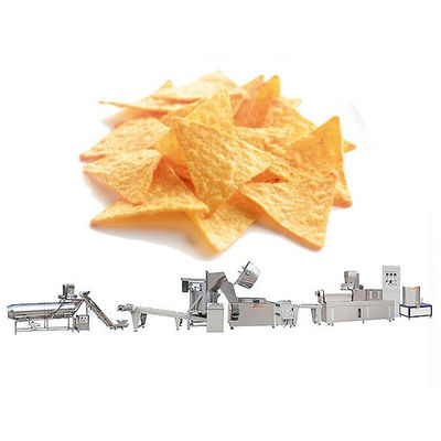 Produzione rapida 3000 KG Frittato Bugles Chips Snack Food Processing Machine per il cibo