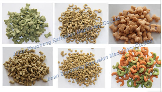Siemens Motor Electric Fish Feed Pellet Extrusion Machine per la lavorazione di alimenti per cani bagnati