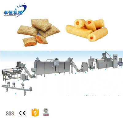 800-1200kg/h asciugatrice elettrica riscaldamento cereali puffing snacks cibo macchina estrusore