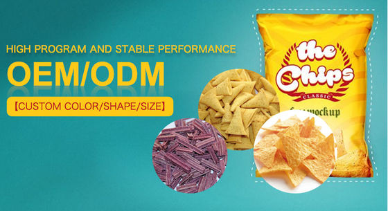 Insalate Bugles Chips Sticks Snack Food Extrusion Unit Machine con opzioni di personalizzazione