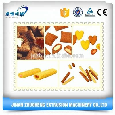 Estruttore di polvere di snack riempito di nucleo per macchine per la produzione di snack Food Output 150-5000kg/h