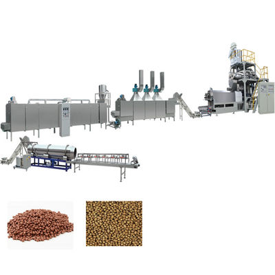 Macchine per la trasformazione di alimenti per animali domestici per la produzione di pellet galleggianti di mangimi per pesci in bevande alimentari