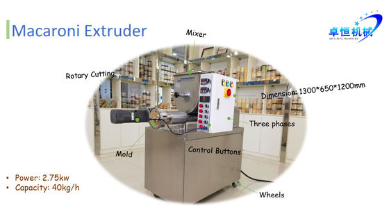 Facile utilizzo Macchina di estrussione automatica di pasta a corto termine con video di ispezione