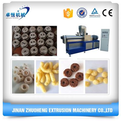 Componenti principali Pompa industriale Fully Automatic Farina di mais Puff Snacks Estruttore alimentare