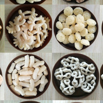 3000 KG Industrial Crispy Puffed Corn Chips Snacks Making Machine per l'impianto alimentare