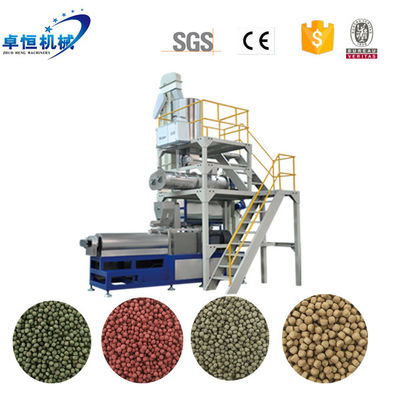 1t/h 2t/h Slivery Dog Floating Fish Feed Extruder Machine Macchina a pellet per cibo per pesci