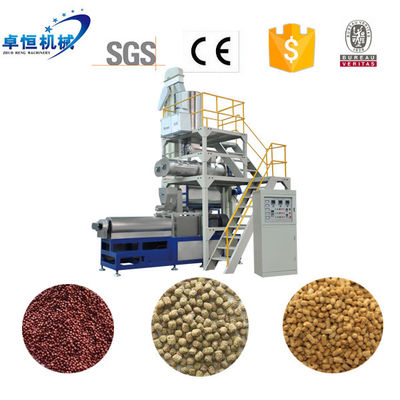 Slivery 5000 KG Floating Fish Feed Mill Pellet Extruder Machine per l'estrusione di alimenti per animali domestici