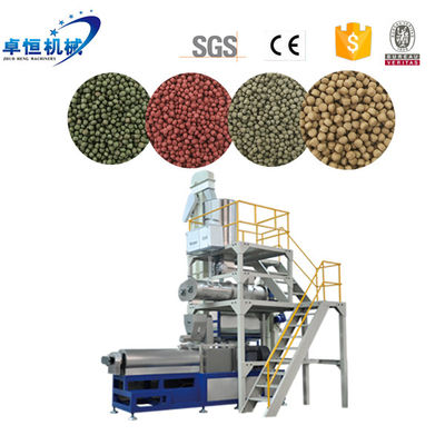 5000 KG Floating Fish Feed Extruder Machine per la produzione di alimenti per pesci a propulsione elettrica