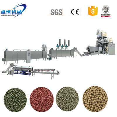 5000 KG Floating Fish Feed Extruder Machine per la produzione di alimenti per pesci a propulsione elettrica