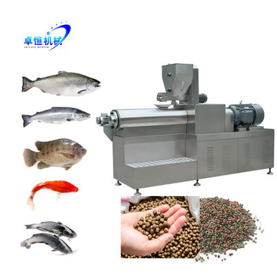 304 Estrusore di pellet per mangimi di pesce in acciaio inossidabile per la produzione di pellet affondanti e galleggianti