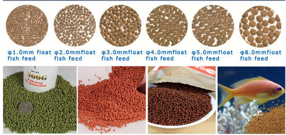 304 Estrusore di pellet per mangimi di pesce in acciaio inossidabile per la produzione di pellet affondanti e galleggianti