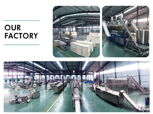 Macchina per la trasformazione di alimenti per animali domestici in acciaio inossidabile per impianti di fabbricazione 23*3*3m Automatica