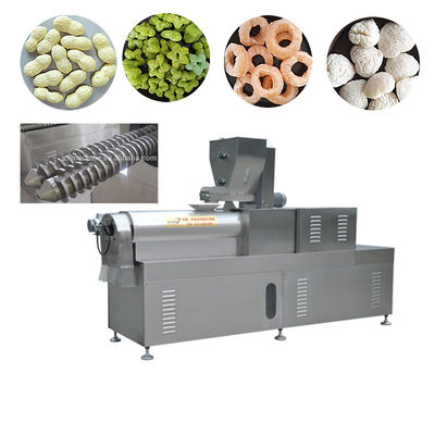 ABB Relay Powered Puffed Snacks Chips Food Making Machine Con Ispezione in uscita video