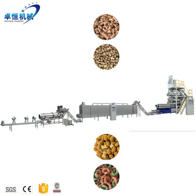 Motore 35kw Industrial Dry Pet Dog Food Sinking Floating Fish Feed Extruder Mixer Making Processing Machine