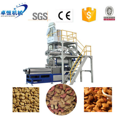 110-240 Kw Delta Inverter Linea di produzione di alimenti per animali domestici/macchina per cibo per cani ad alta capacità