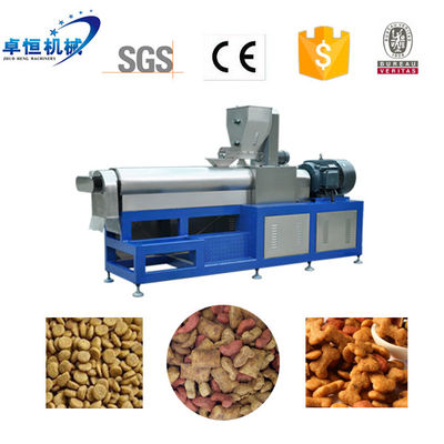 PLC controllato 1500 KG macchina per la produzione di alimenti per cani per la produzione di alimenti per animali da compagnia estrusi a secco