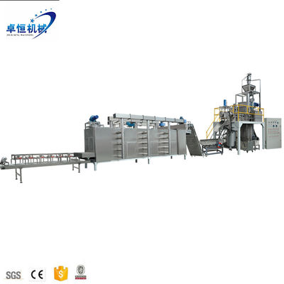 Macchine elettriche per l'estrusione di pasta a base di maccheroni da 35 kW per la produzione di diverse forme nel settore alimentare